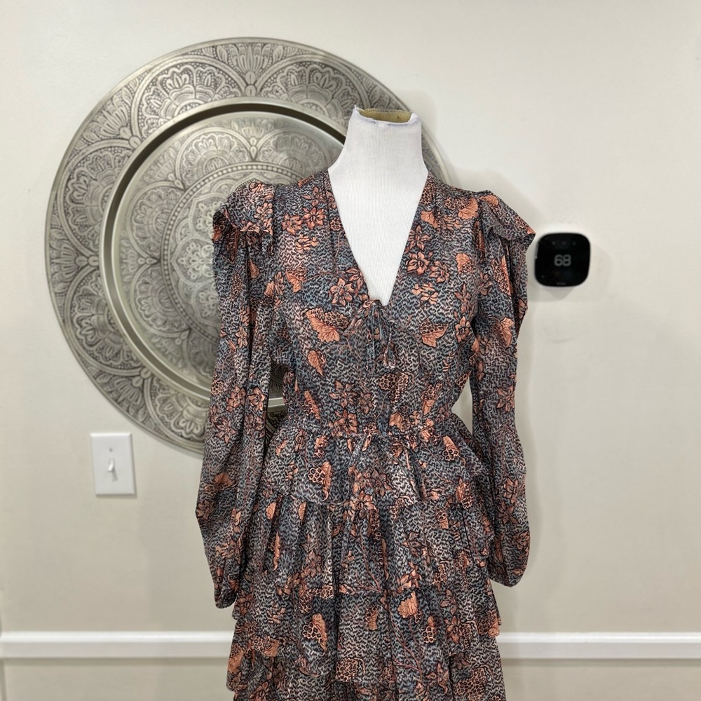 Ulla Johnson Multicolor Ruffle Dress - Picture 5 of 14